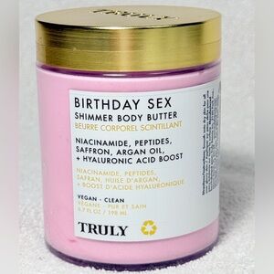 TRULY Birthday Sex Shimmer Body Butter - New!
